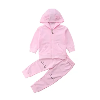 Newborn Baby Girl Zipper Hooded Tops Coat Pants Leggings Autumn Outfits Clothes Set Solid Color
Newborn Baby Girl Zipper Hooded Tops Coat Pants Leggings Autumn Outfits Clothes Set Solid Color