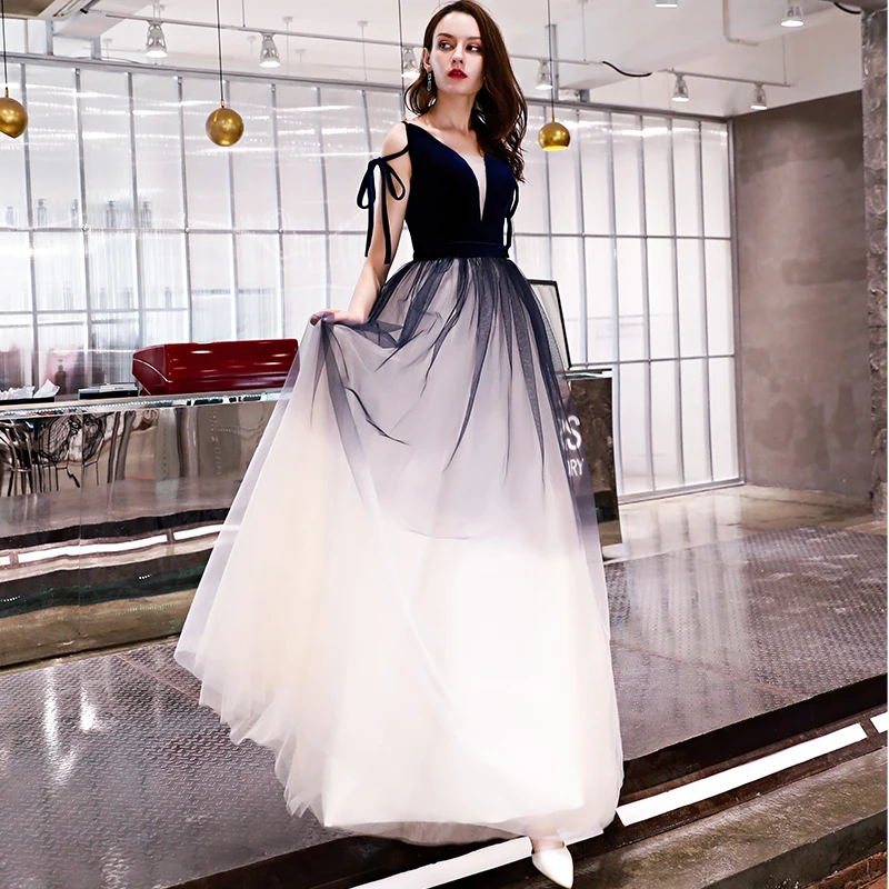 Shoulderless Elegant Women Dress Spaghetti Strap Lace Up New Fashion Banquet Evening Gowns Patchwork Tulle Women Formal Dress
Shoulderless Elegant Women Dress Spaghetti Strap Lace Up New Fashion Banquet Evening Gowns Patchwork Tulle Women Formal Dress