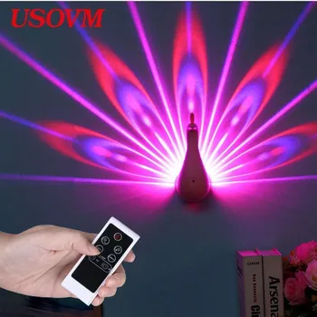 Led Night Light Projector 7 Color Changing Peacock Wall Lamp Smart Touch Remote Control Decoration Home Decorative Wall Lamp
Led Night Light Projector 7 Color Changing Peacock Wall Lamp Smart Touch Remote Control Decoration Home Decorative Wall Lamp