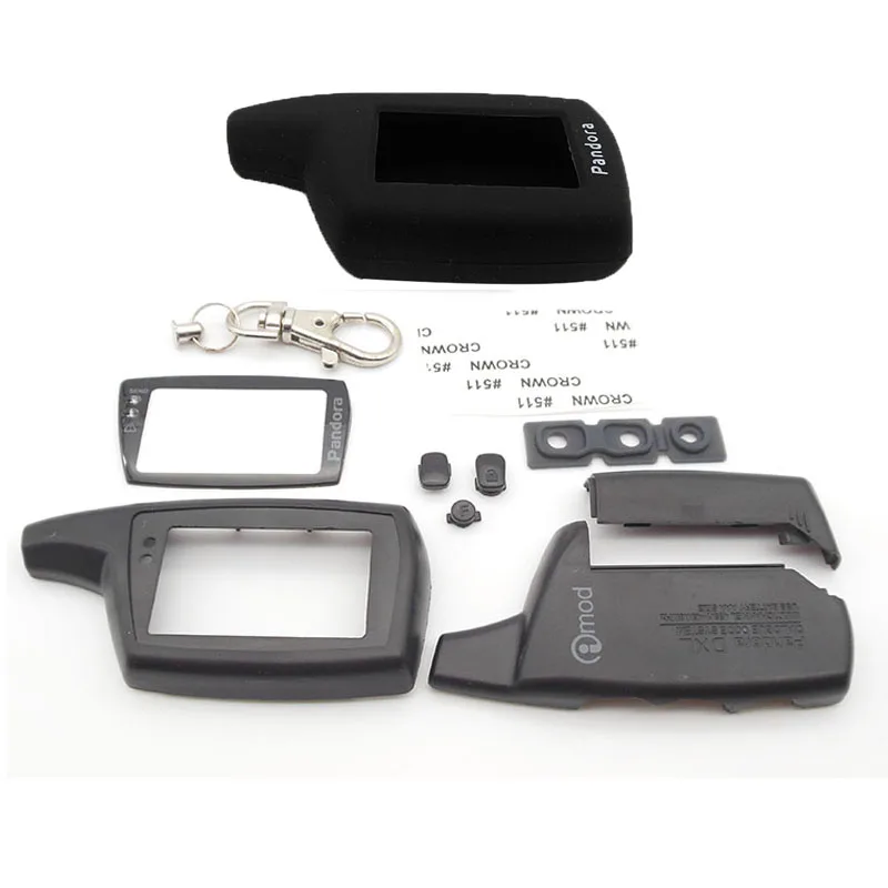 DXL3000 Key Case Keychain +silicone case for Two way car alarm system PANDORA DXL3000 LCD Remote Control Key Fob Chain
DXL3000 Key Case Keychain +silicone case for Two way car alarm system PANDORA DXL3000 LCD Remote Control Key Fob Chain