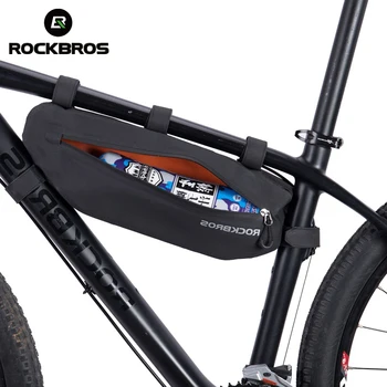 ROCKBROS 3L Bicycle Bags Triangle Top Tube Frame Bag Waterproof Reflective Compartment Pannier MTB Road Cycling Bike Accessories 
ROCKBROS 3L Bicycle Bags Triangle Top Tube Frame Bag Waterproof Reflective Compartment Pannier MTB Road Cycling Bike Accessories
