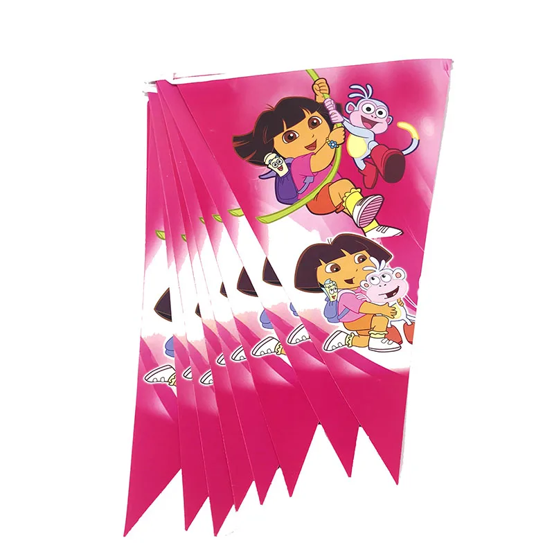 10pcs/pack Dora the Explorer theme party banners Dora the Explorer paper flags Dora the Explorer theme birthday party supplies
10pcs/pack Dora the Explorer theme party banners Dora the Explorer paper flags Dora the Explorer theme birthday party supplies