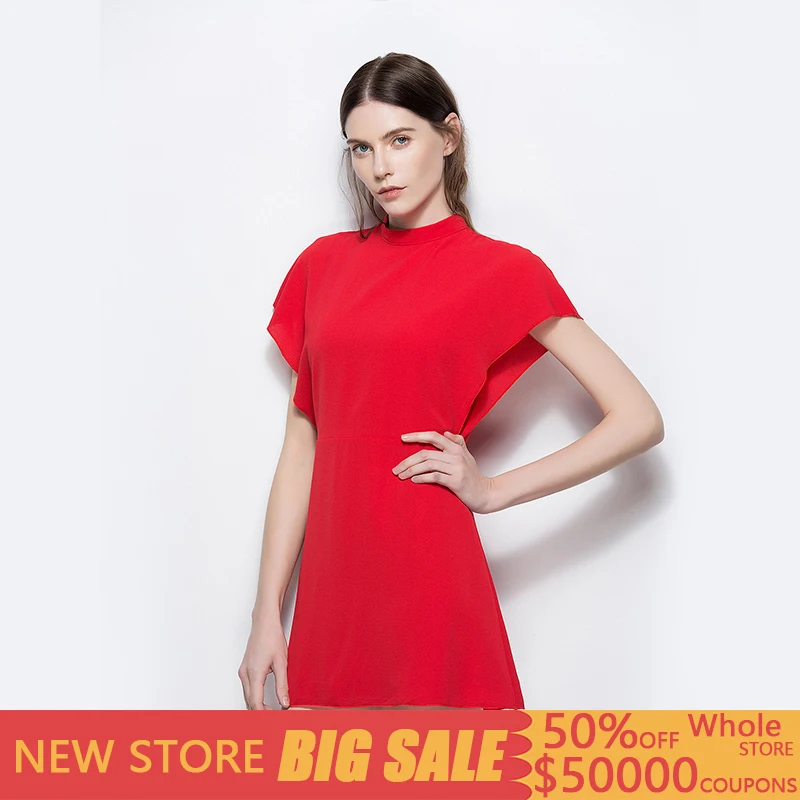 Highstreet New Summer Ruffle Chiffon Short Dress Women Holiday Solid Sleeveless Sundress Ladies Party Dresses vestidos mujer
Highstreet New Summer Ruffle Chiffon Short Dress Women Holiday Solid Sleeveless Sundress Ladies Party Dresses vestidos mujer