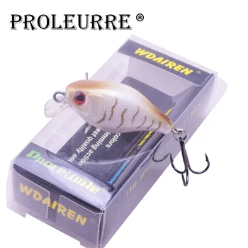 Proleurre 1PC 4.5G 45mm Hard Fishing lures Mini Bass Crankbait Baits Japan Swim Bait Wobbler Model Crazy Pesca Minnow fish
Proleurre 1PC 4.5G 45mm Hard Fishing lures Mini Bass Crankbait Baits Japan Swim Bait Wobbler Model Crazy Pesca Minnow fish