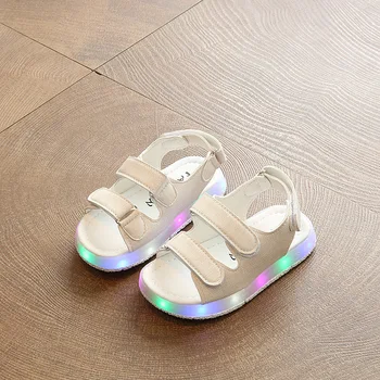 2020 Kids Shoes For Boys Girls Unisex Children Beach Sandals Boys Girls Summer Sandals Age 1-5 Years LED Glowing Light Shoes
2020 Kids Shoes For Boys Girls Unisex Children Beach Sandals Boys Girls Summer Sandals Age 1-5 Years LED Glowing Light Shoes