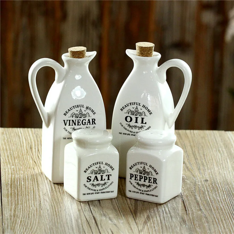 Japanese Style Ceramic Seasoning Bottle Vintage Of Vinegar Oil Bottle Food Container Spices Storage Box Kitchen Jars 1set
Japanese Style Ceramic Seasoning Bottle Vintage Of Vinegar Oil Bottle Food Container Spices Storage Box Kitchen Jars 1set