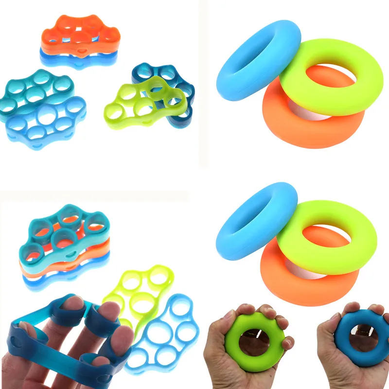 Finger Hand Grip Silicone Ring Gripper Strengthener Exerciser Trainer Resistance Band Fitness Expander Stretcher 3 Levels
Finger Hand Grip Silicone Ring Gripper Strengthener Exerciser Trainer Resistance Band Fitness Expander Stretcher 3 Levels