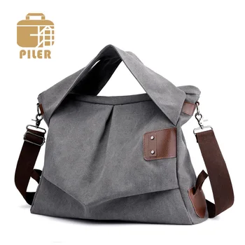 Women Vintage Brands Design Handbag High Quality Canvas Large Totes Females Bags Casual Solid Handbags Women Shoulder Bags
Women Vintage Brands Design Handbag High Quality Canvas Large Totes Females Bags Casual Solid Handbags Women Shoulder Bags