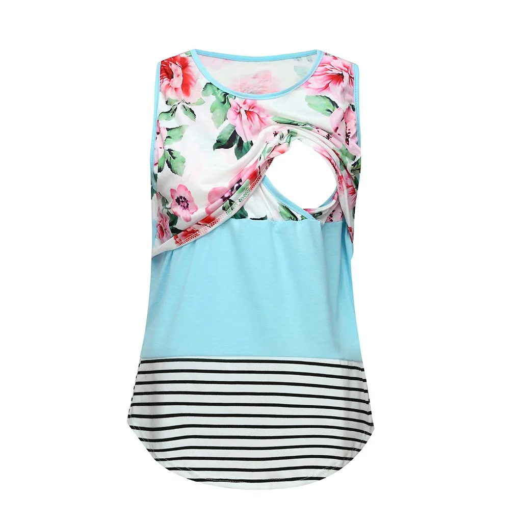 ARLONEET Maternity Clothing maternity breastfeeding clothes Nursing Nursing Baby Floral Sleeveless Breastfeeding Tee T-Shirt
ARLONEET Maternity Clothing maternity breastfeeding clothes Nursing Nursing Baby Floral Sleeveless Breastfeeding Tee T-Shirt