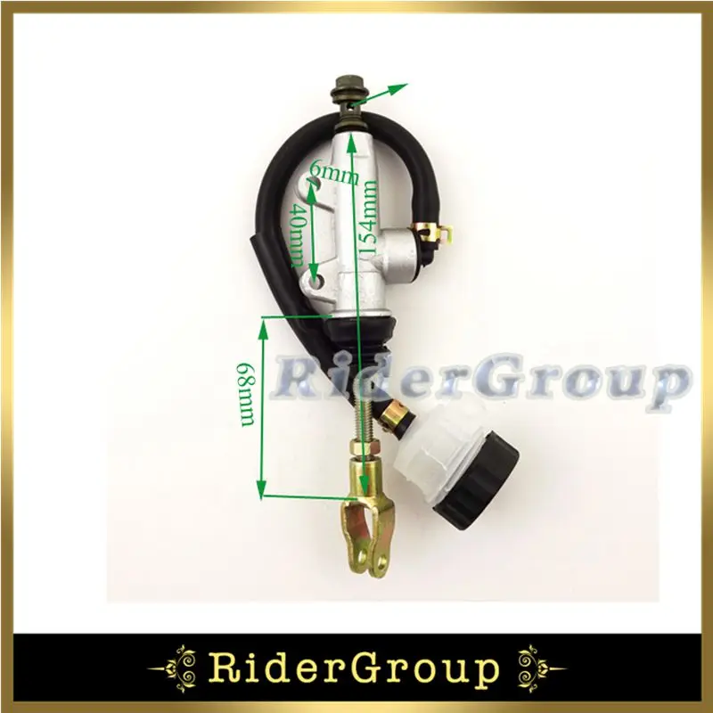 Chinese ATV Rear Foot Brake Master Hydraulic Cylinder Pump With Reservoir For 50 70 90 110 125 150 200 250 cc Quad Pit Dirt Bike
Chinese ATV Rear Foot Brake Master Hydraulic Cylinder Pump With Reservoir For 50 70 90 110 125 150 200 250 cc Quad Pit Dirt Bike