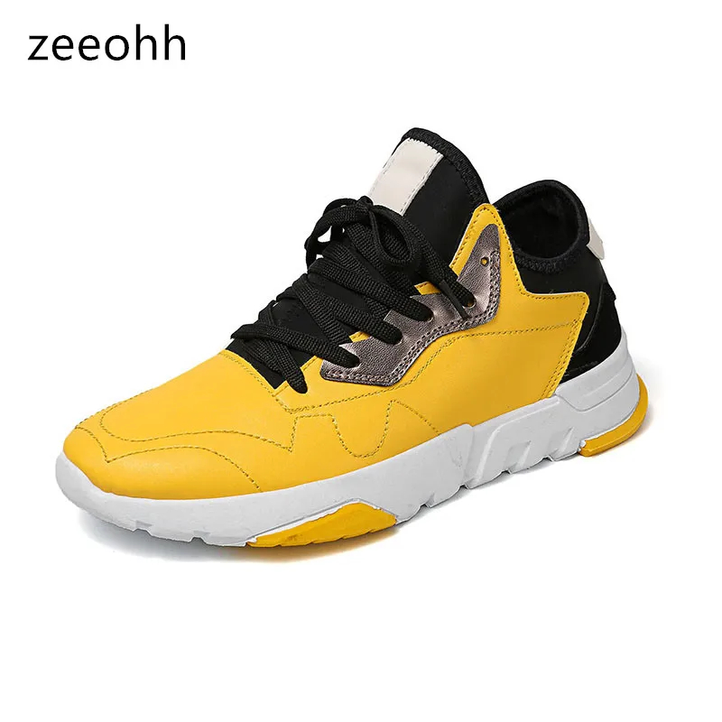 zeeohh New Men Dad Sneakers Casual Shoes Leather Yellow Chunky Sneakers Outdoor Walking Shoes Zapatillas Hombre Breathable Shoe
zeeohh New Men Dad Sneakers Casual Shoes Leather Yellow Chunky Sneakers Outdoor Walking Shoes Zapatillas Hombre Breathable Shoe