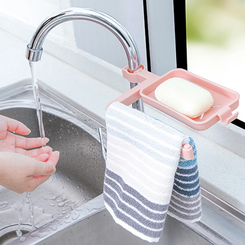 040 Household kitchen faucet draining rack sink non perforated pool clip sponge rack storage rack
040 Household kitchen faucet draining rack sink non perforated pool clip sponge rack storage rack