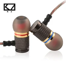 KZ ED2/EDR1 Kulak Içi Kulaklık 3.5mm Jack Yüksek Kalite HiFi Spor Kulaklık Auricular Metal Ateş Ağır Bas iphone xiaomi huawei(China)