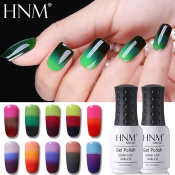 HNM Nail Gel 3 Color Changing 8ML Thermo Gel Nail Polish Paint Gellak Hybrid Varnish Soak Off Semi Permanent Stamping Nagellak
HNM Nail Gel 3 Color Changing 8ML Thermo Gel Nail Polish Paint Gellak Hybrid Varnish Soak Off Semi Permanent Stamping Nagellak