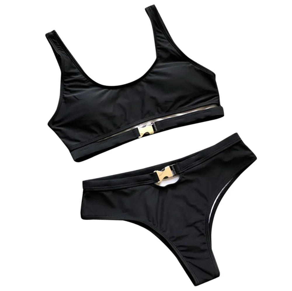 KANCOOLD Swimwear Women Solid Buckle Push-Up Padded Two Pieces Swimwear Bathing Beach Swimsuit Women Low Waist Beachwear
KANCOOLD Swimwear Women Solid Buckle Push-Up Padded Two Pieces Swimwear Bathing Beach Swimsuit Women Low Waist Beachwear
