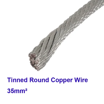 Free shipping 1m/Lot High Quality Red Coppper Electric Cable 35 Square Tinned Copper Stranded Wire
Free shipping 1m/Lot High Quality Red Coppper Electric Cable 35 Square Tinned Copper Stranded Wire