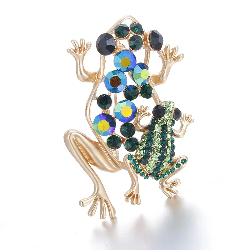 UALGL Fashion Jewelry Crystal Animal Scarf Pins Hollow Out Four Color Frog Brooches Broche De Rana For Women Girl Coat Dress
UALGL Fashion Jewelry Crystal Animal Scarf Pins Hollow Out Four Color Frog Brooches Broche De Rana For Women Girl Coat Dress