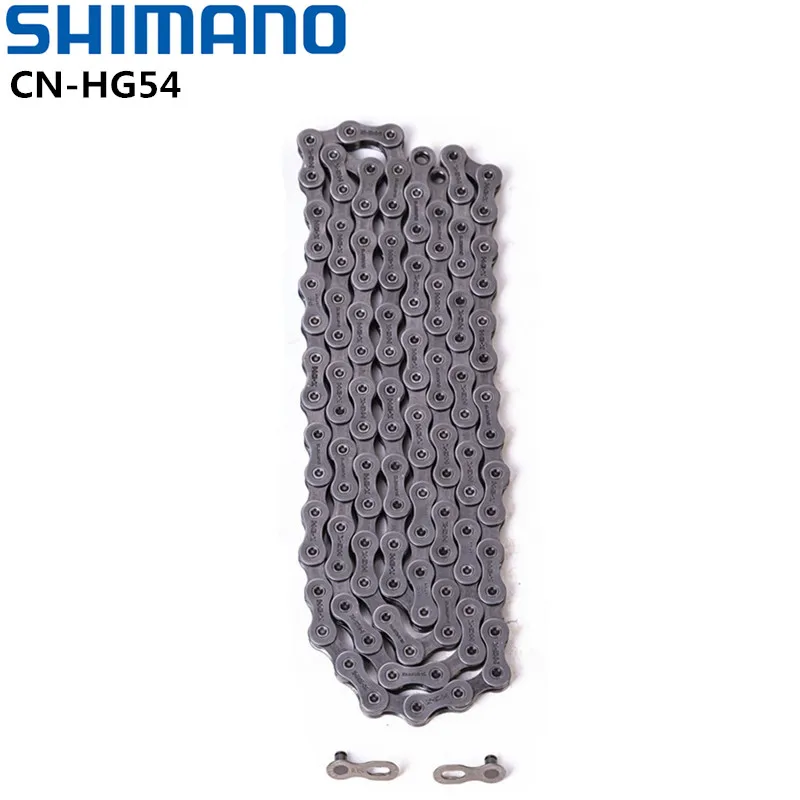 Shimano Deore CN-HG54 MTB 10 Speed Chain 116 Links fits XTR XT SAINT SLX Deore HG54 MTB Mountain Bike Chain Silver
Shimano Deore CN-HG54 MTB 10 Speed Chain 116 Links fits XTR XT SAINT SLX Deore HG54 MTB Mountain Bike Chain Silver