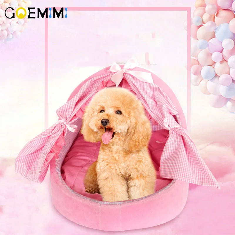 Pink Lace Winter Puppy Dog Lovely House Princess Cute Bed Soft Comfortable Suitable Cat Dog Bed Top Quality Small dog Bed
Pink Lace Winter Puppy Dog Lovely House Princess Cute Bed Soft Comfortable Suitable Cat Dog Bed Top Quality Small dog Bed