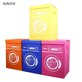 XUNZHE Creative Washing Machine Molding Storage Bins Large Capacity Folding Laundry Boxs Clothing Shoes Hats Toy Organizers
XUNZHE Creative Washing Machine Molding Storage Bins Large Capacity Folding Laundry Boxs Clothing Shoes Hats Toy Organizers