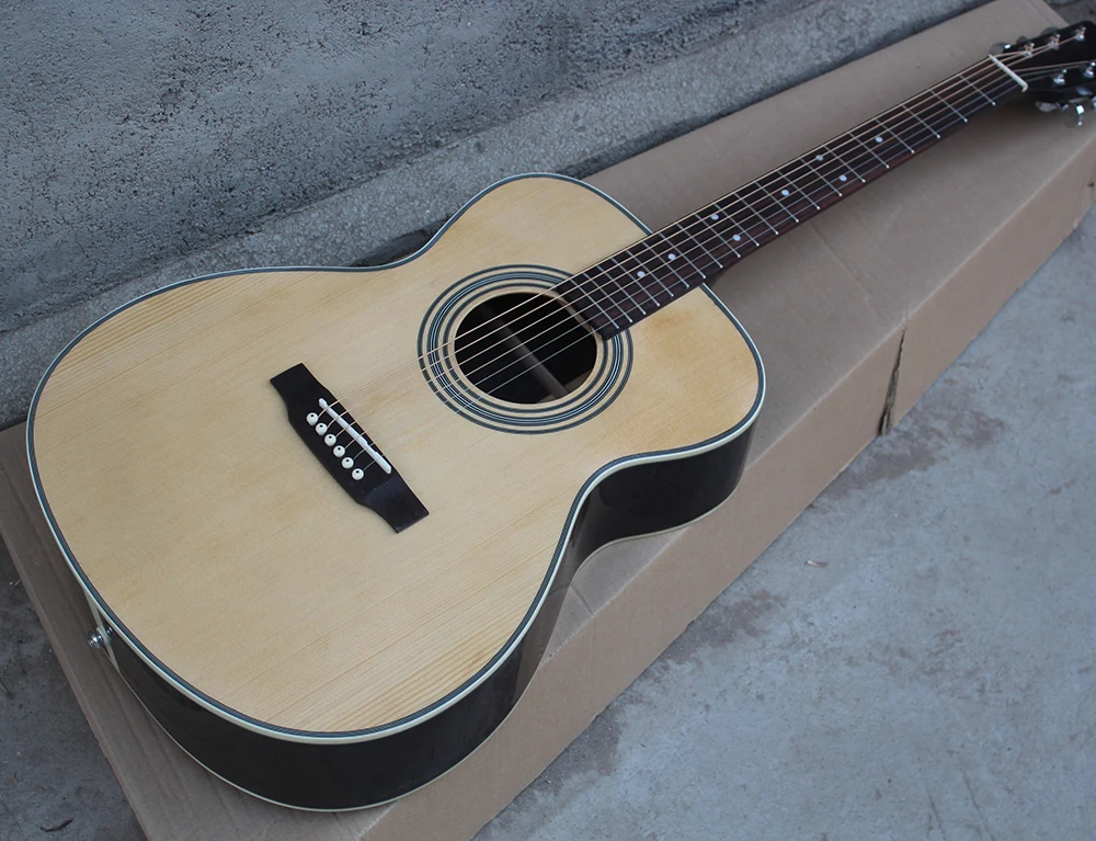 41" Solid Top Acoustic Guitar with Chrome Hardwares,Rosewood Fretboard,Multi-layer Binding,offering customized services
41" Solid Top Acoustic Guitar with Chrome Hardwares,Rosewood Fretboard,Multi-layer Binding,offering customized services