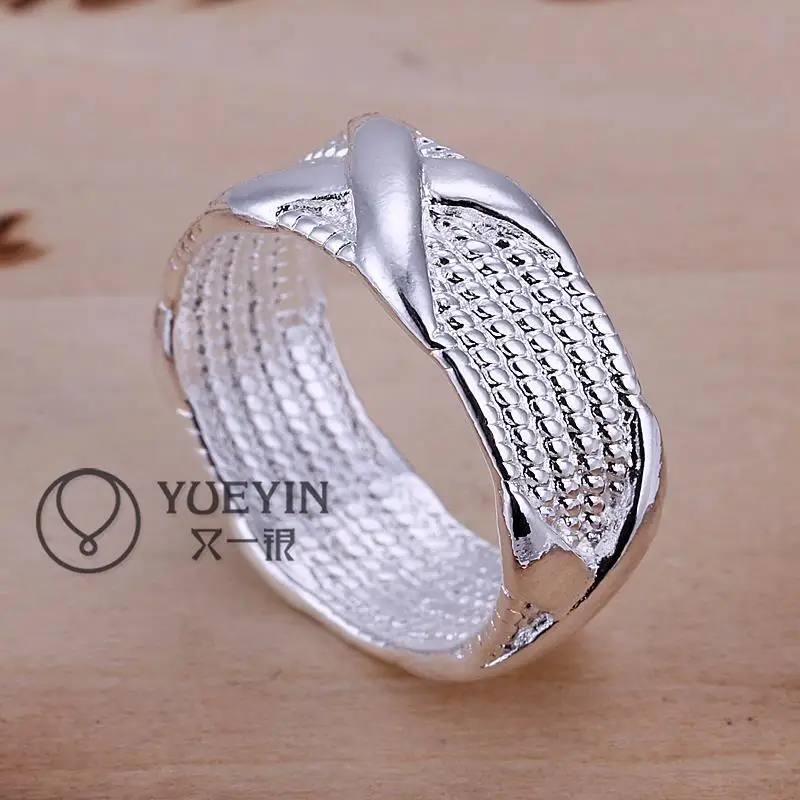 Fashion silver plated finger ring for men women's silver-plating wedding jewelry unisex ring for Engagement lovers size 6-10
Fashion silver plated finger ring for men women's silver-plating wedding jewelry unisex ring for Engagement lovers size 6-10