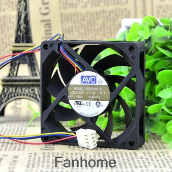 For AVC 7015 ball PWM four-pin fan CPU fan 7CM AMD intelligent speed control DE07015B12L
For AVC 7015 ball PWM four-pin fan CPU fan 7CM AMD intelligent speed control DE07015B12L