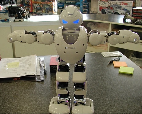 PROGRAMMABLE INTERACTABLE DANCING ROBOT FOR KIDS KID TOY SMART HUMANOID ROBOT UBTECH 1s 3D Programmable Humaniod Robot
PROGRAMMABLE INTERACTABLE DANCING ROBOT FOR KIDS KID TOY SMART HUMANOID ROBOT UBTECH 1s 3D Programmable Humaniod Robot