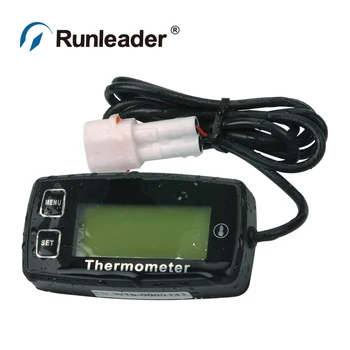 Digital TEMP thermometer + RL-TS003 PT100 -20 +300 sensor for motorcycle pit bike buggy ATV cultivator marine snowmobile tiller
Digital TEMP thermometer + RL-TS003 PT100 -20 +300 sensor for motorcycle pit bike buggy ATV cultivator marine snowmobile tiller