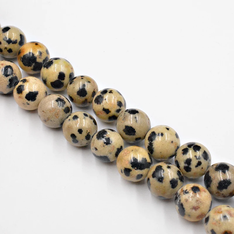 Natural Stone Dot Dalmation Jaspers Round Beads Wholesale Loose Beads for Jewelry Making Accessories 4-12mm DIY Free Shipping
Natural Stone Dot Dalmation Jaspers Round Beads Wholesale Loose Beads for Jewelry Making Accessories 4-12mm DIY Free Shipping