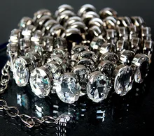 Super shiny belly chain luxury crystal inlaid oval rhinestone waist chain metal belt chain Korea
Super shiny belly chain luxury crystal inlaid oval rhinestone waist chain metal belt chain Korea