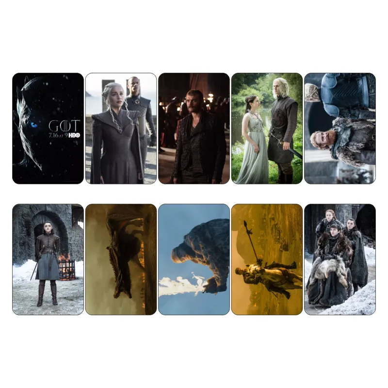 Game of Thrones Season 7 Movie Collectible Diary Scrapbooking Sticker Card Mini Poster Decoration Credit Bus ID Card Stickers
Game of Thrones Season 7 Movie Collectible Diary Scrapbooking Sticker Card Mini Poster Decoration Credit Bus ID Card Stickers