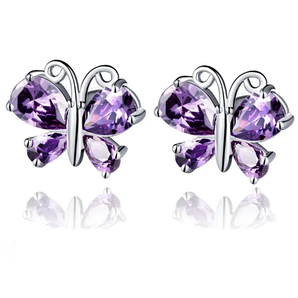 Nice Women silver Jewelry,Plating And Roe GD Earring,Mosaic Crystal Butterfly Shape,Two Colors,Classic Cute Style
Nice Women silver Jewelry,Plating And Roe GD Earring,Mosaic Crystal Butterfly Shape,Two Colors,Classic Cute Style