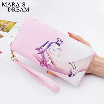 Mara's Dream 2019 Ladies New Long Clutch Bag Wallet Printing Europe and The United States Large-capacity Fashion Purse Card Pack
Mara's Dream 2019 Ladies New Long Clutch Bag Wallet Printing Europe and The United States Large-capacity Fashion Purse Card Pack