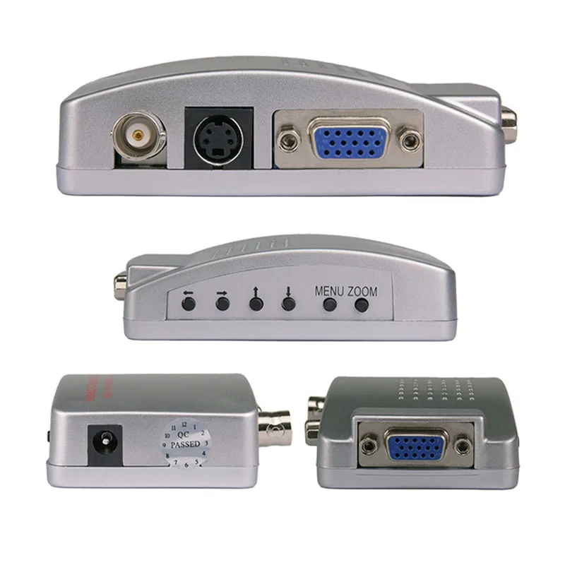 VGA to BNC Connector Signal Adapter Converter Video Switch Box Composite for Computer Laptop PC PAL VGA to TV AV RCA
VGA to BNC Connector Signal Adapter Converter Video Switch Box Composite for Computer Laptop PC PAL VGA to TV AV RCA