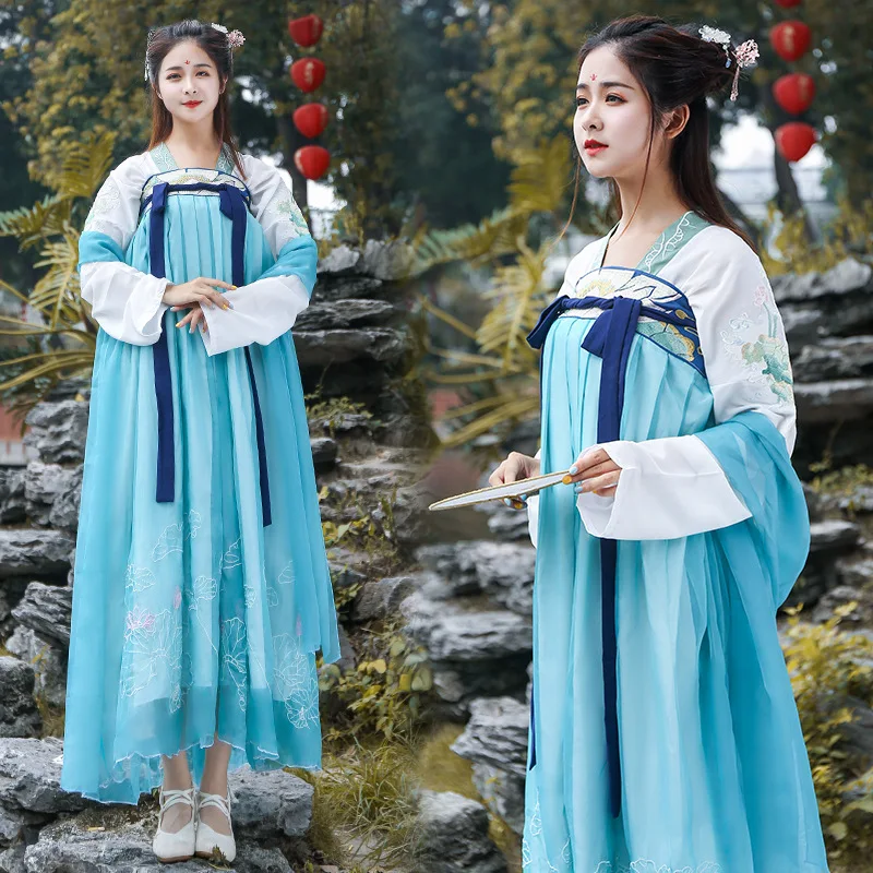 Женское китайское платье Hanfu, традиционный китайский костюм сказочной принцессы ханьфу, костюм Тан для девочек
Женское китайское платье Hanfu, традиционный китайский костюм сказочной принцессы ханьфу, костюм Тан для девочек
