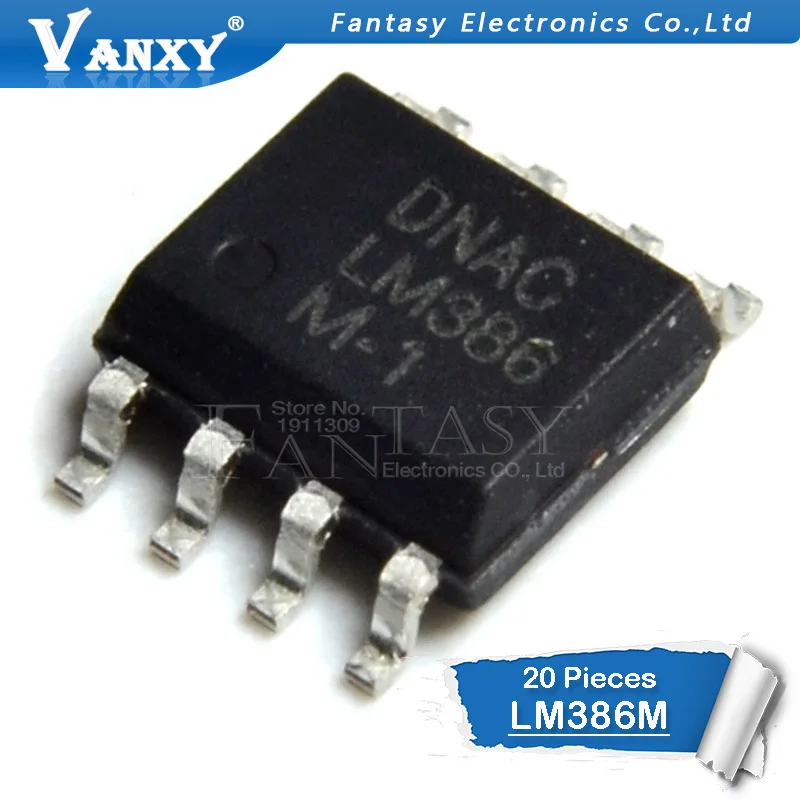 5 x LM386 LM386L Audio Power Amplifier IC