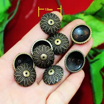 Zinc Alloy Antique Flower Washers For Wooden Box Case Furniture Nails Pushpin,18mm,20Pcs
Zinc Alloy Antique Flower Washers For Wooden Box Case Furniture Nails Pushpin,18mm,20Pcs