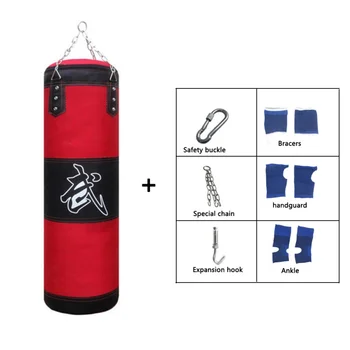 60/80/100/120cm Empty Boxing Sand Bag Hanging Kick Sandbag Boxing Training Fight Karate Sandbag Set With Gloves Wrist Guard
60/80/100/120cm Empty Boxing Sand Bag Hanging Kick Sandbag Boxing Training Fight Karate Sandbag Set With Gloves Wrist Guard