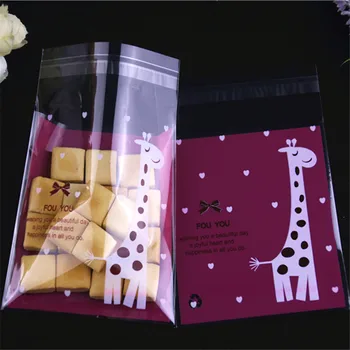 New Style Wholesale 100pcs/lot 10x13cm Lovely Cartoon Baking Packaging Bags Self-Adhesive Plastic Bags For Cookies
New Style Wholesale 100pcs/lot 10x13cm Lovely Cartoon Baking Packaging Bags Self-Adhesive Plastic Bags For Cookies