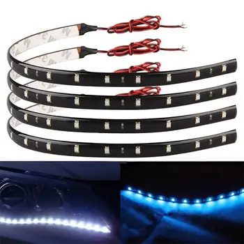 12V 4 Pcs 30cm 3528 SMD 15 LED Light Car Truck Grill Flexible Waterproof Light Strips Car Truck Accessories Decoration For Car
12V 4 Pcs 30cm 3528 SMD 15 LED Light Car Truck Grill Flexible Waterproof Light Strips Car Truck Accessories Decoration For Car
