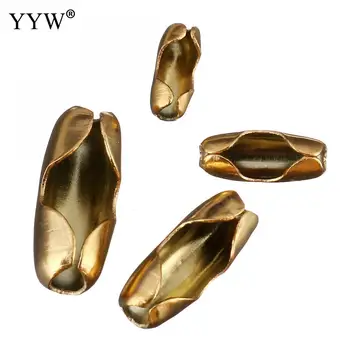 Stainless Steel Ball Chain Connector gold color plated Sold By Lot 100PCs/Lot
Stainless Steel Ball Chain Connector gold color plated Sold By Lot 100PCs/Lot