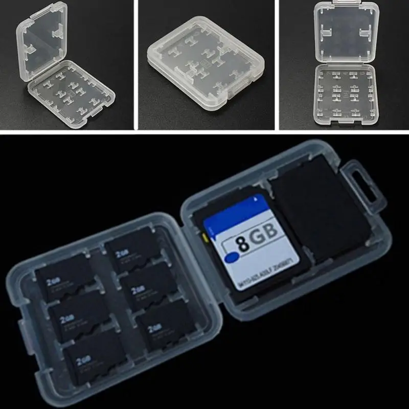 Double-Layers Hard Micro SD SDHC TF MS Memory Card Storage Box Protector Holder Hard Case Simple style case
Double-Layers Hard Micro SD SDHC TF MS Memory Card Storage Box Protector Holder Hard Case Simple style case