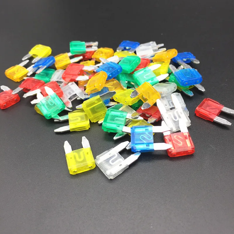 60pcs Assorted Mini Blade Fuses Kit Set 5A -30A Small Car Fuses Set Mixed Mini Standard Blade Fuse for Auto Truck
60pcs Assorted Mini Blade Fuses Kit Set 5A -30A Small Car Fuses Set Mixed Mini Standard Blade Fuse for Auto Truck
