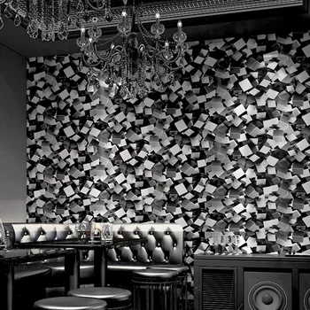 KTV Wallpaper Modern 3D Abstract Geometric Mosaics Wall Paper PVC Waterproof Theme Hotel Clubs Background Glitter Wall Coverings
KTV Wallpaper Modern 3D Abstract Geometric Mosaics Wall Paper PVC Waterproof Theme Hotel Clubs Background Glitter Wall Coverings