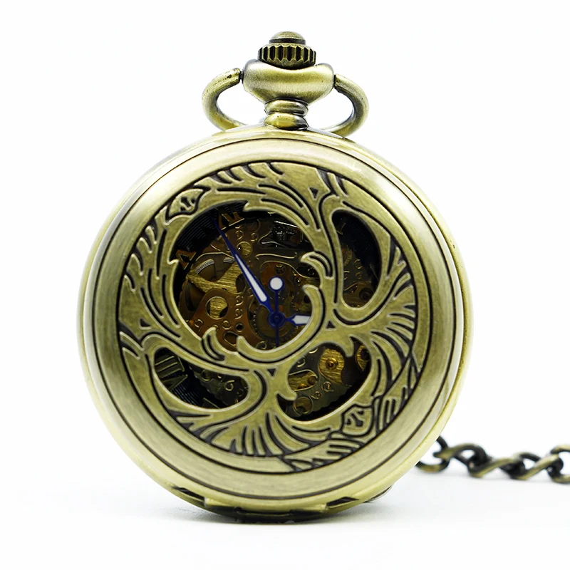 Antique&Vintage Mechanical Pocket Watch Hollow Case Bronze Hand Winding Men Women Pendant Gift with Fob Chain PJX1256
Antique&Vintage Mechanical Pocket Watch Hollow Case Bronze Hand Winding Men Women Pendant Gift with Fob Chain PJX1256