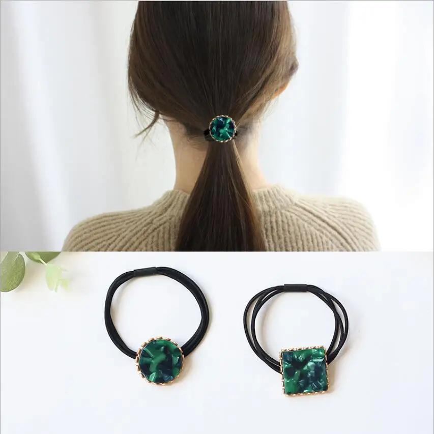 Fashion Hair Accessories Splice Round Square Lace Women Elastic Rubber Band Double Layer Alloy Scrunchie Acetic Acid Sheet Green
Fashion Hair Accessories Splice Round Square Lace Women Elastic Rubber Band Double Layer Alloy Scrunchie Acetic Acid Sheet Green