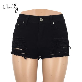 HMILY Casual Summer Women Denim Shorts Fashion High Waist Hole Ripped Tassel Short Jeans Female Slim Fitness Shorts for female
HMILY Casual Summer Women Denim Shorts Fashion High Waist Hole Ripped Tassel Short Jeans Female Slim Fitness Shorts for female