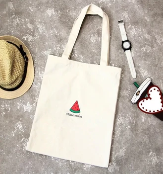 6PCS / LOT Shopping Bag Canvas Eco Fashion Big Capacity Tote Fruit Printing Tote Pouch Casual Girls Simple Handbag
6PCS / LOT Shopping Bag Canvas Eco Fashion Big Capacity Tote Fruit Printing Tote Pouch Casual Girls Simple Handbag