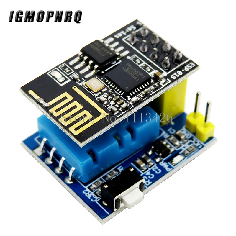 ESP8266 ESP-01 ESP-01S DHT11 Temperature Humidity Sensor Module ESP8266 WIFI NodeMCU Smart Home IOT DIY Kit
ESP8266 ESP-01 ESP-01S DHT11 Temperature Humidity Sensor Module ESP8266 WIFI NodeMCU Smart Home IOT DIY Kit